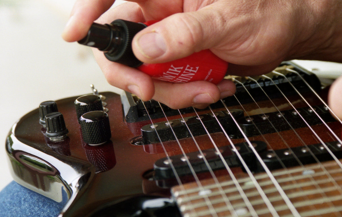 Kwik Shine Musical Instrument Polish by Stu Box Guitars Australian Made