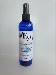 KWIK SAN Sanitiser Spray for Musical Instruments 250ml